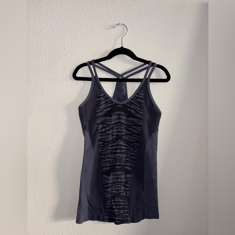 Zella Charcoal Racerback Tank